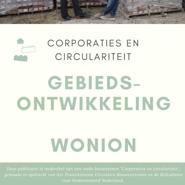 Corporaties en circulariteit - Gebiedsontwikkeling, Wonion