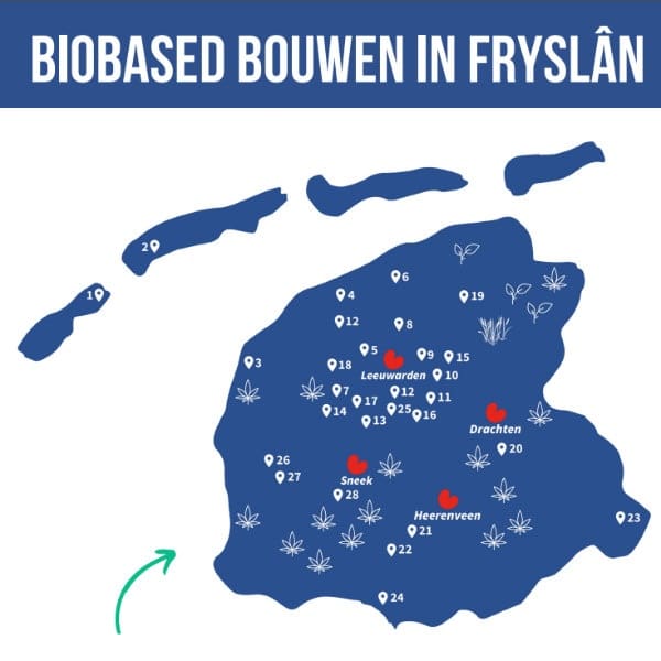 Projectenboek Biobased Bouwen in Fryslân