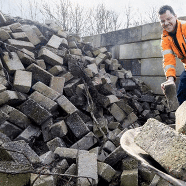 Stimuleer het hergebruik van materialen