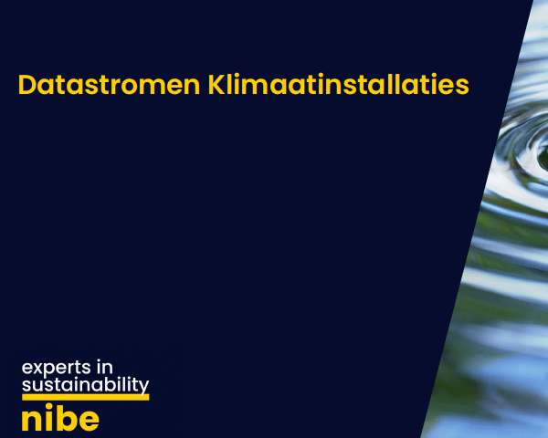 Datastromen klimaatinstallaties