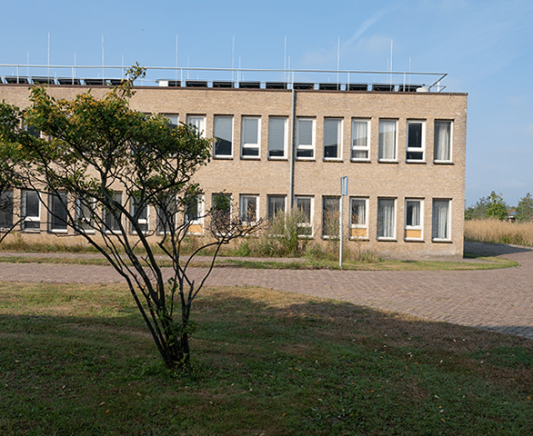 Kantoor vol Afval