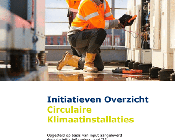 Initiatieven Overzicht Circulaire Klimaatinstallaties juni 2025