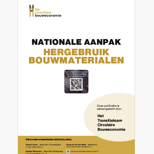 Nationale Aanpak Hergebruik Bouwmaterialen