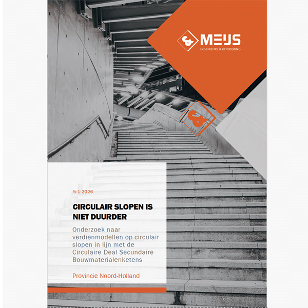 Circulair slopen is niet duurder