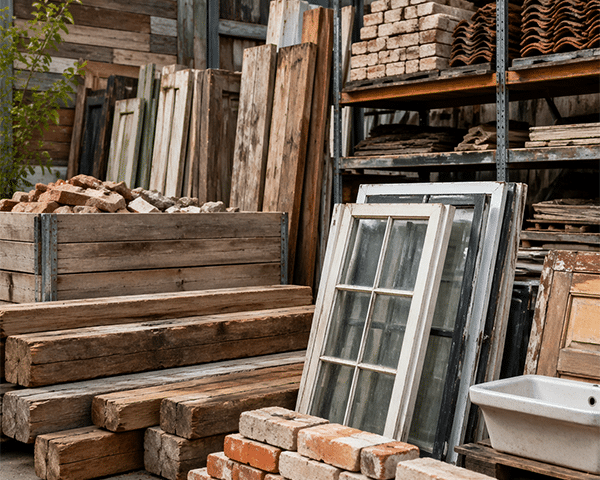 Hergebruik bouwmaterialen