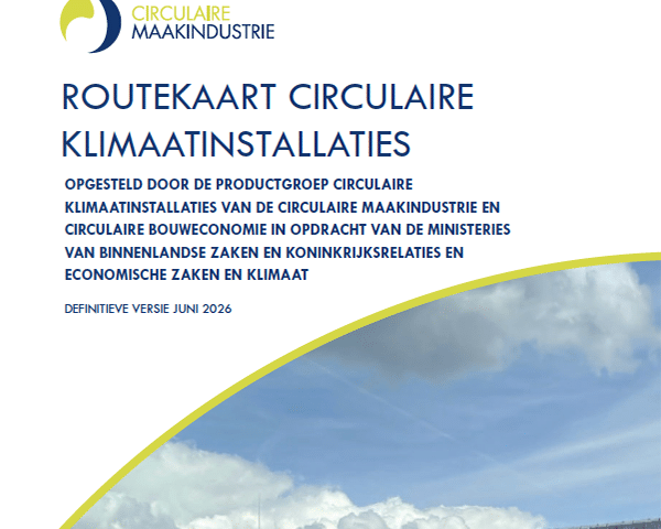 Routekaart Circulaire Klimaatinstallaties
